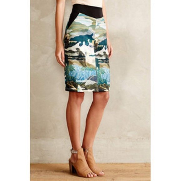 CAMEO The Label RUN AWAY Pencil Skirt Range & River NEOPRENE ( XS ) - Picture 5 of 5